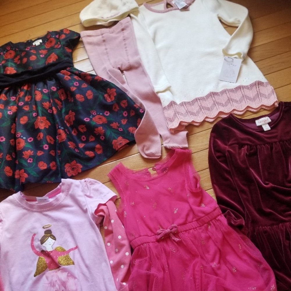 Toddler Girls 3T Dress Bundle